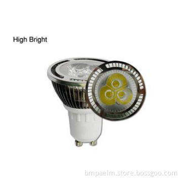 Energy Saving 3W 3700 - 5000K IP20 AC 90 - 240V GU10 LED Sp